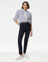 Marks & Spencer"Slim Fit Ankle Grazer Trousers with Stretch"